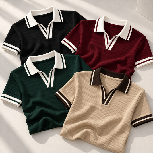 The Grand Quartet | THOMAS Knit Polo Bundle