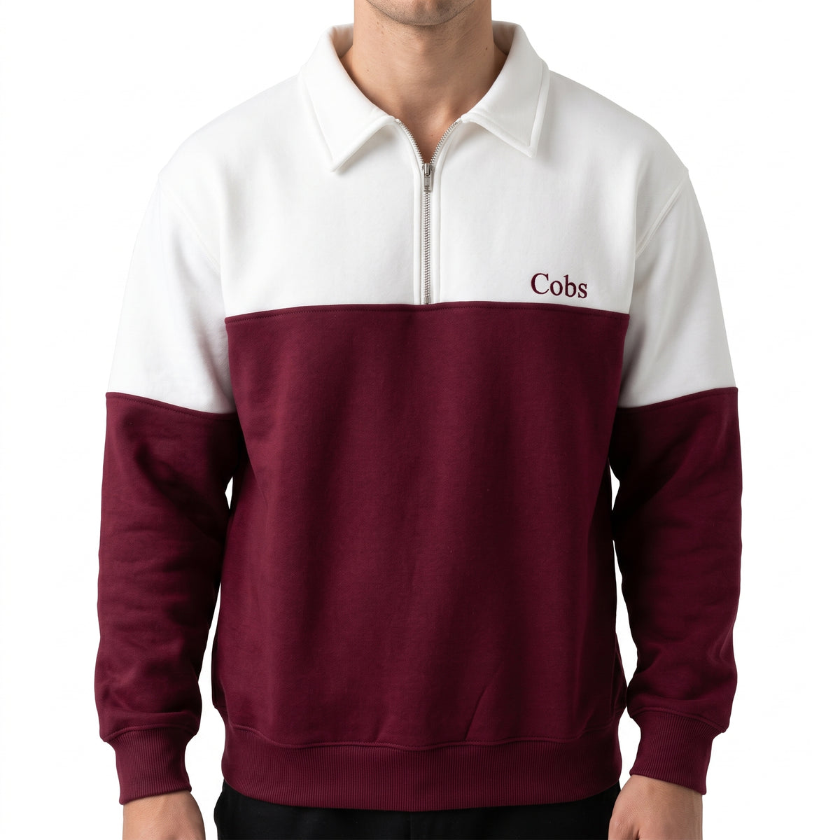 Torin Half-Knit Burgundy