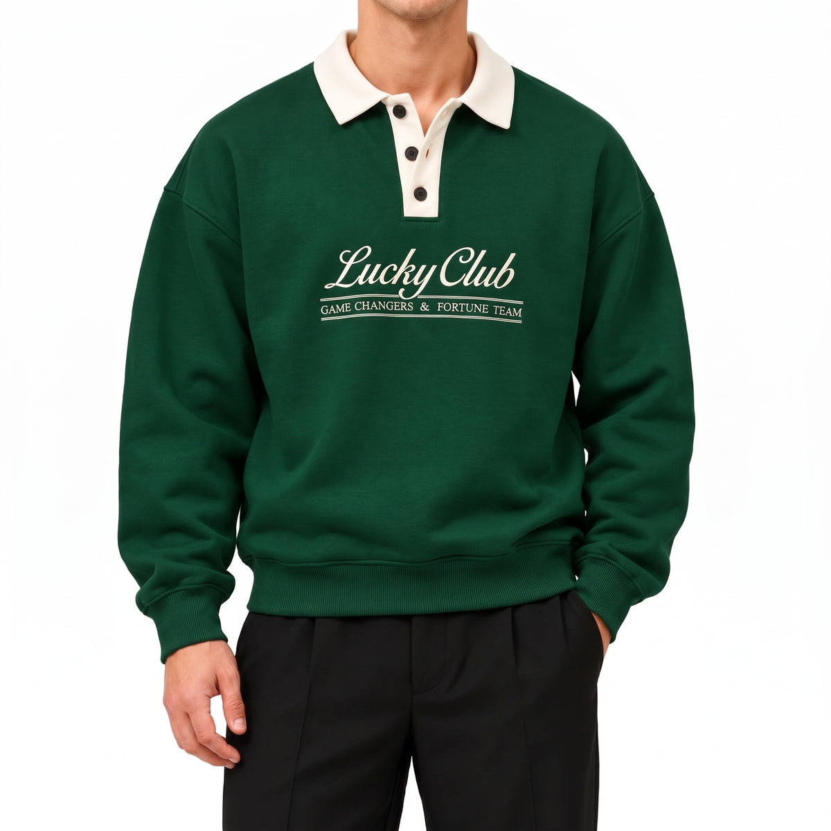 Varen Rugby Polo - Dark Green