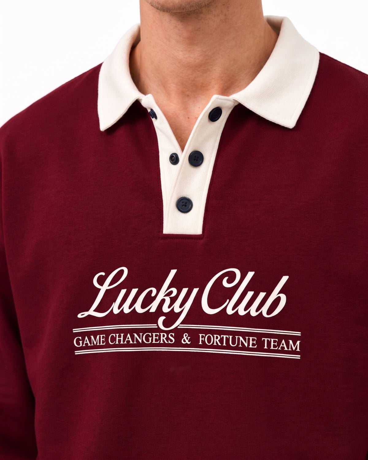 Varen Rugby Polo - Burgundy