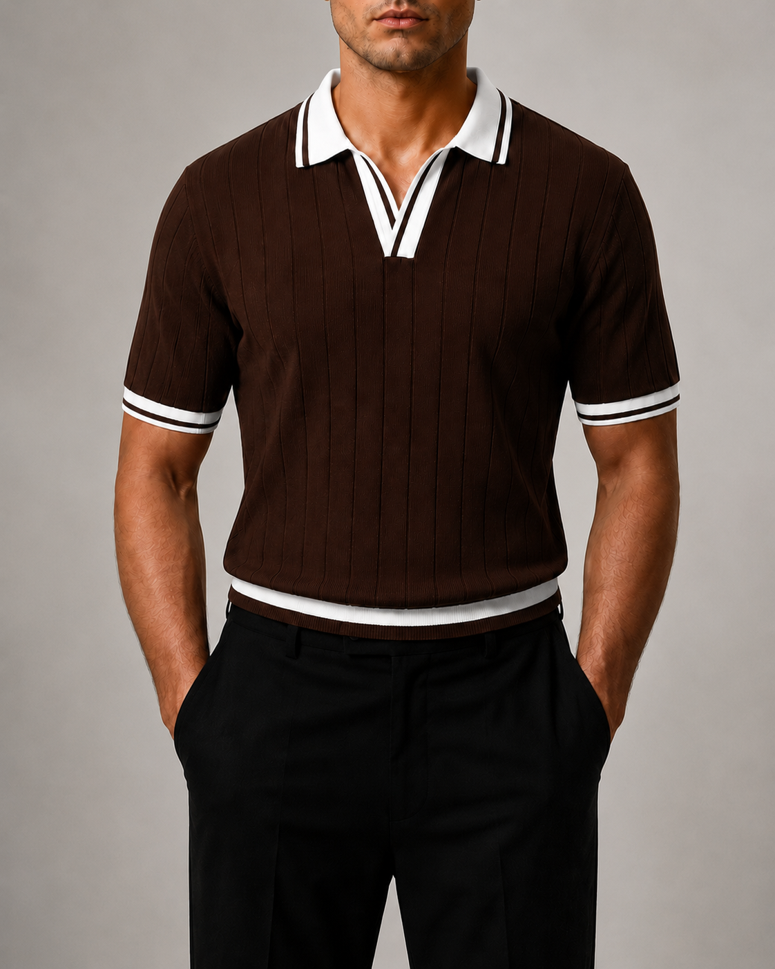 Original thomas shirt_ Brown