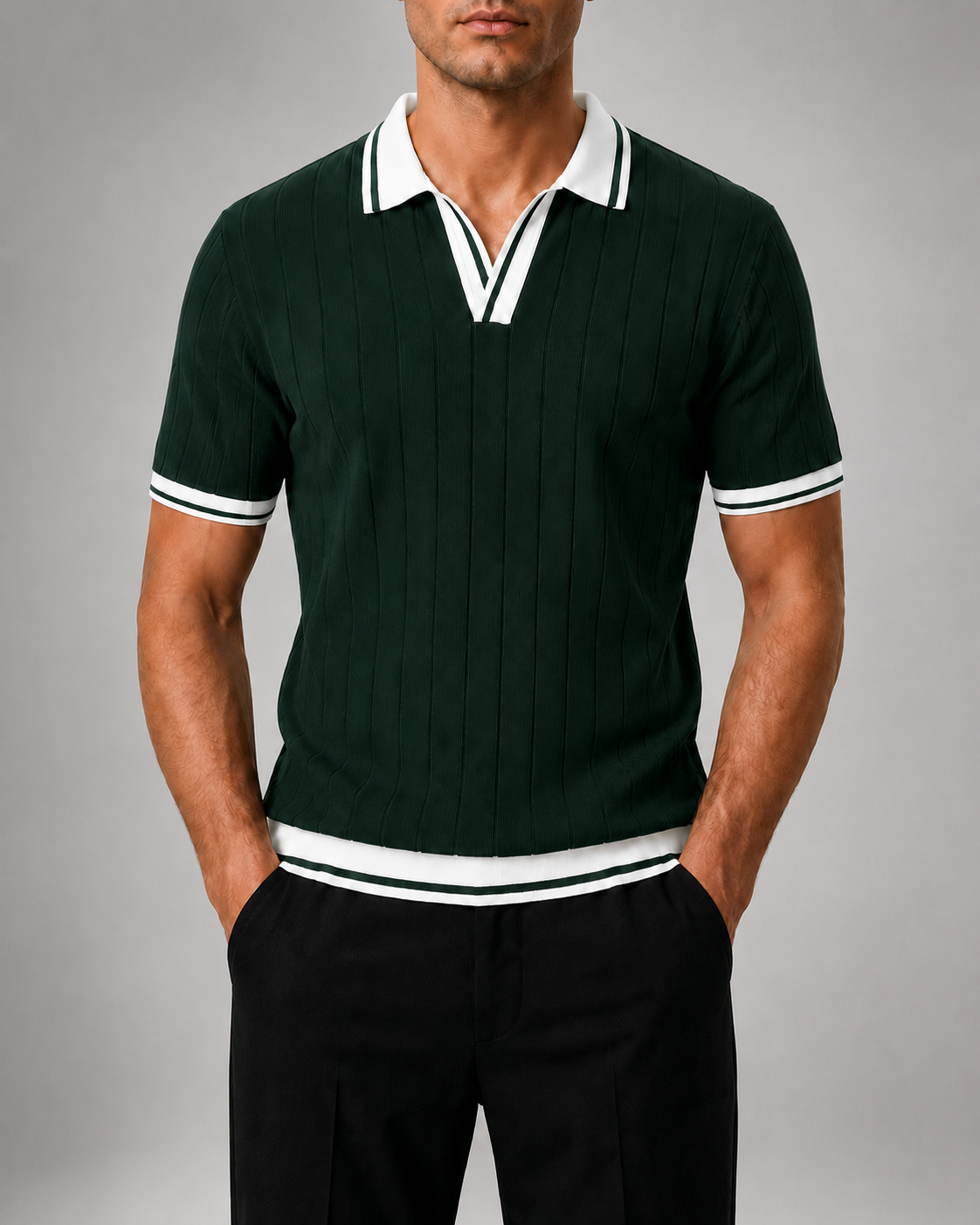 Original thomas shirt_ Dark Green