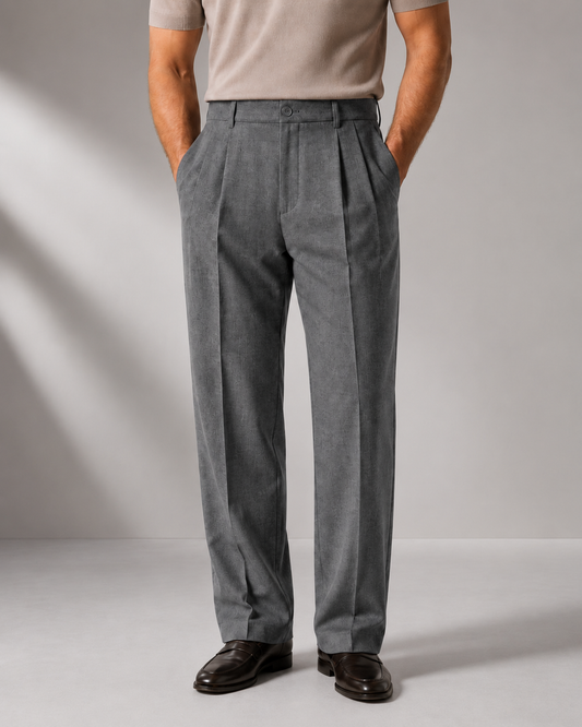 Classic Trousers Gray